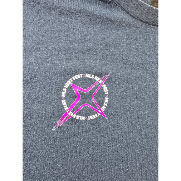 Adidas MLS Next Fest Long Sleeve Shirt Mens XL Blue Athletic Performance - Picture 3 of 8